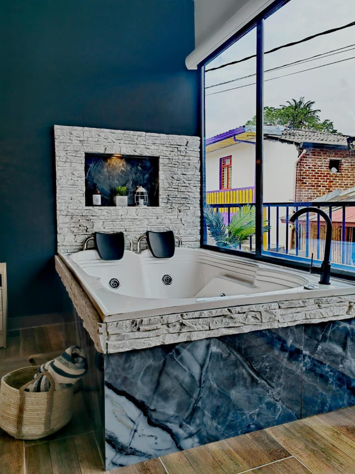 Habitacion Deluxe 2 Con Jacuzzi A 20 Mt Del Parque Salento Zewnętrze zdjęcie