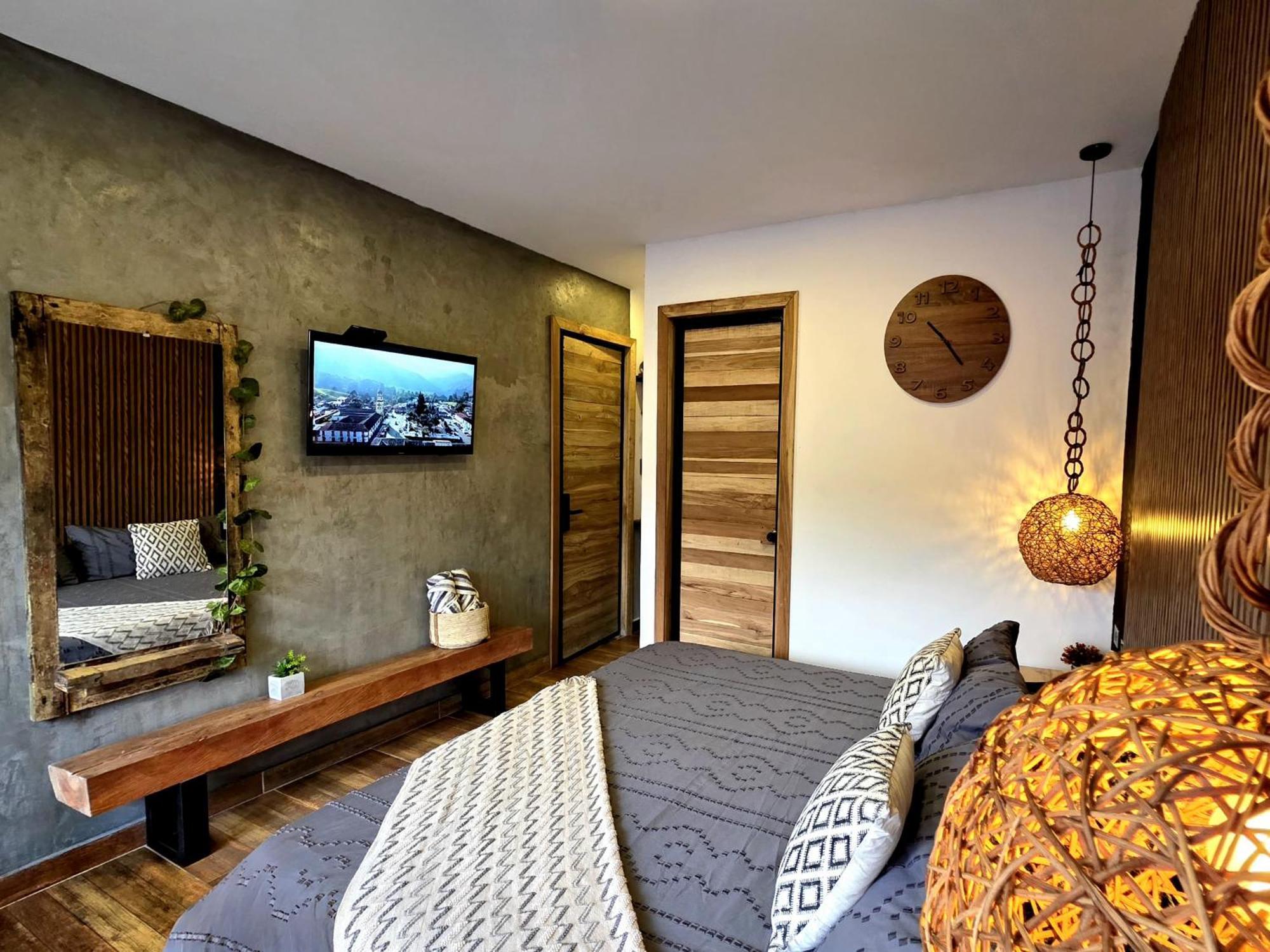 Habitacion Deluxe 2 Con Jacuzzi A 20 Mt Del Parque Salento Zewnętrze zdjęcie